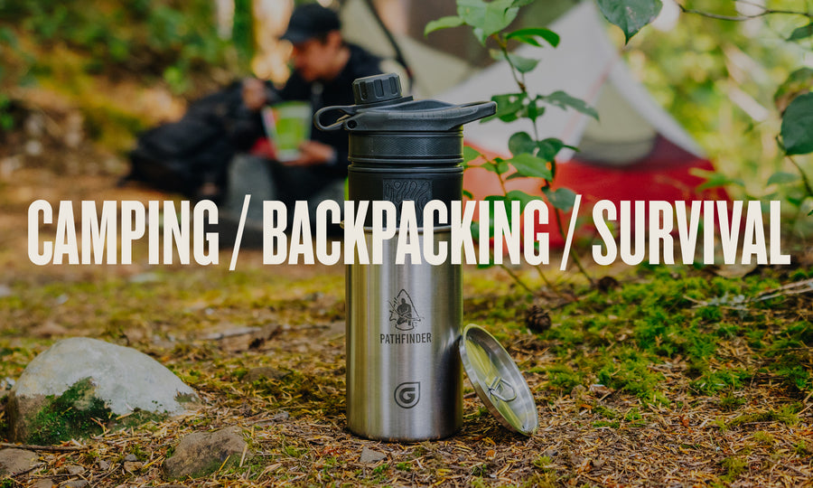 30oz Pathfinder® xGRAYL GeoPress® Stainless Steel Nesting Cup & Lid