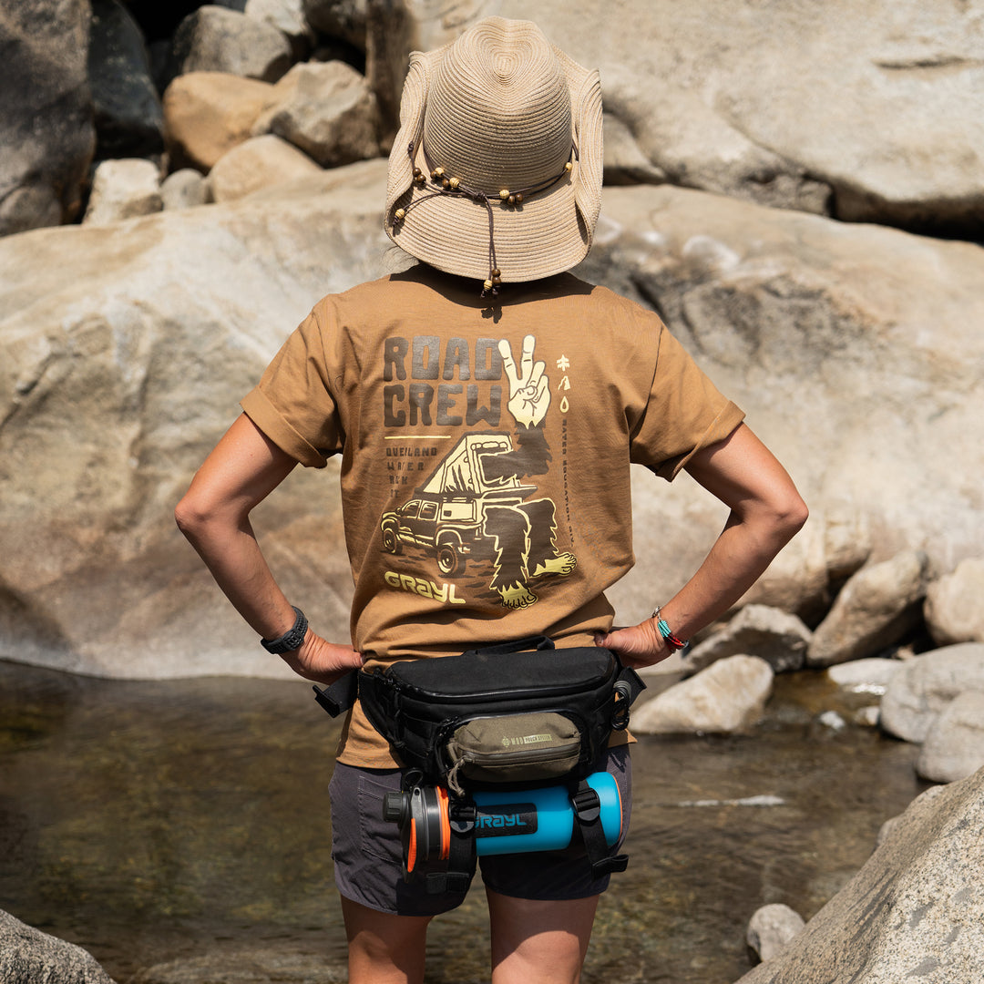Road Crew Tee - Camel