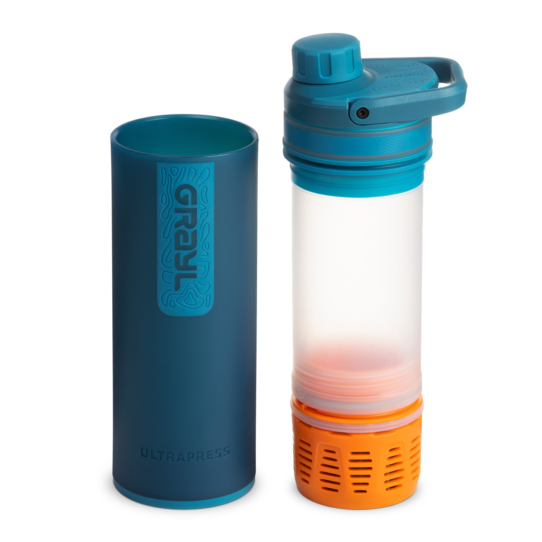 16.9 fl oz UltraPress® Filter & Purifier Water Bottle - Nature