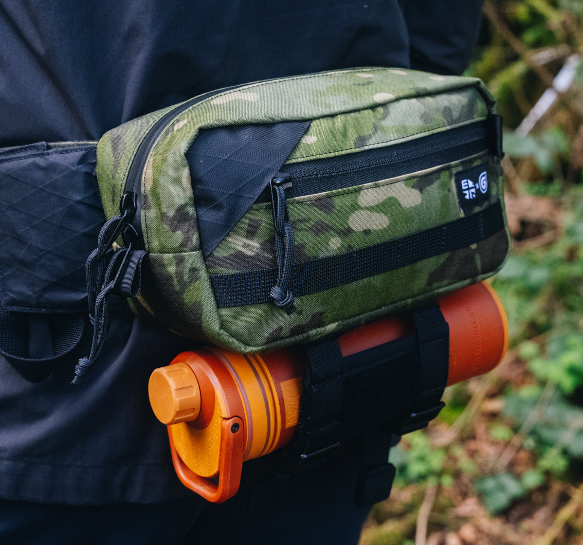 Try our BottleLock hip pack for a perfect carry fit for your Grayl UltraPress.