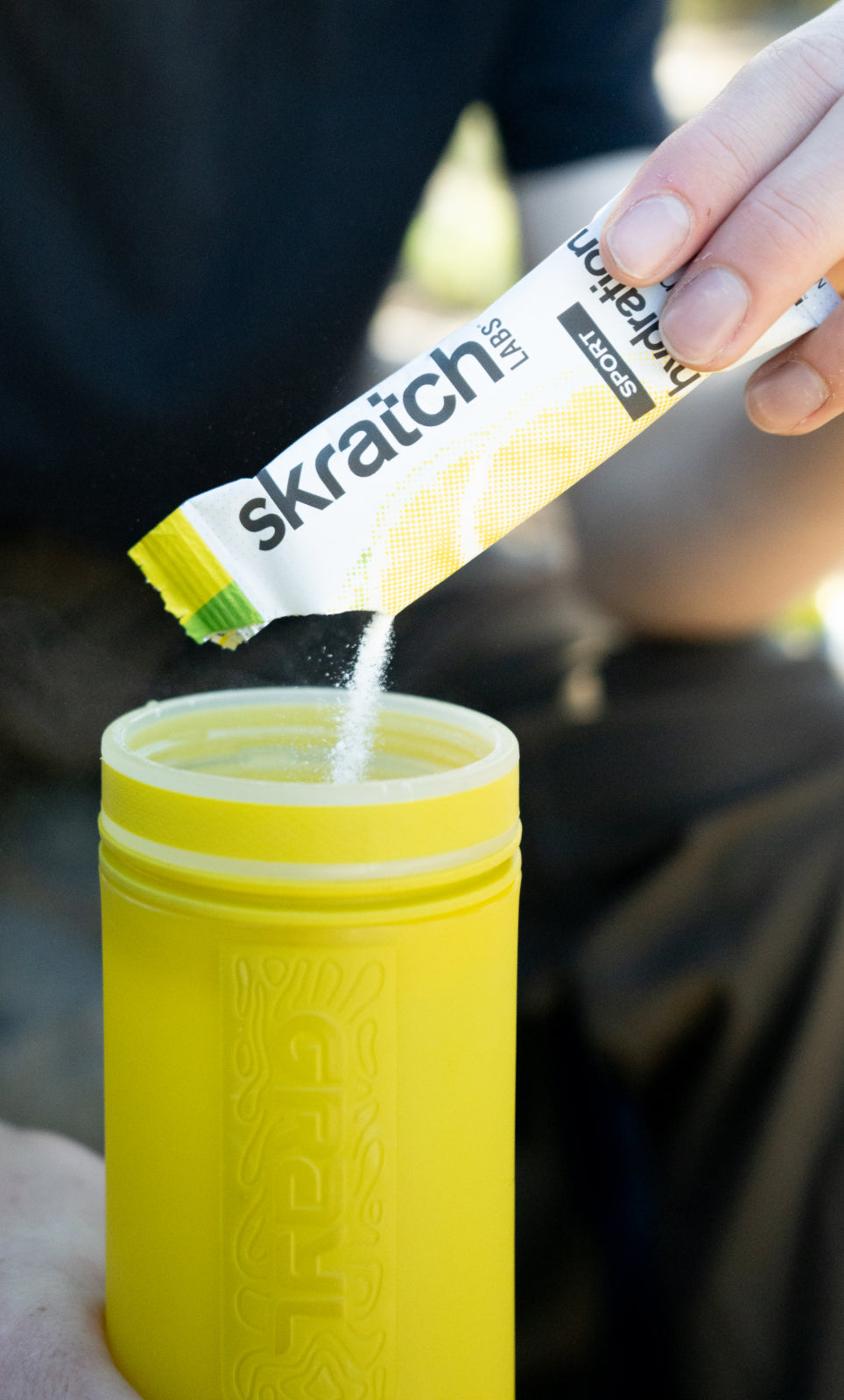 Use your favorite electrolytes or drink mix with your Grayl UltraPress w/ pre-installed One-Way Valve.