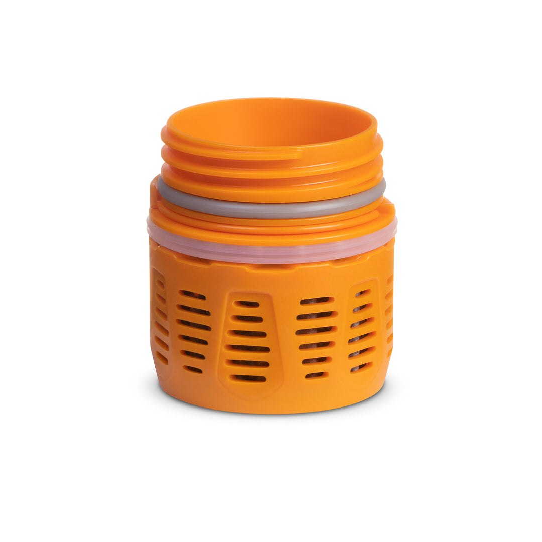 Grayl UltraPress Replacement Filter and Purifier Cartridge / Standard View / Orange
