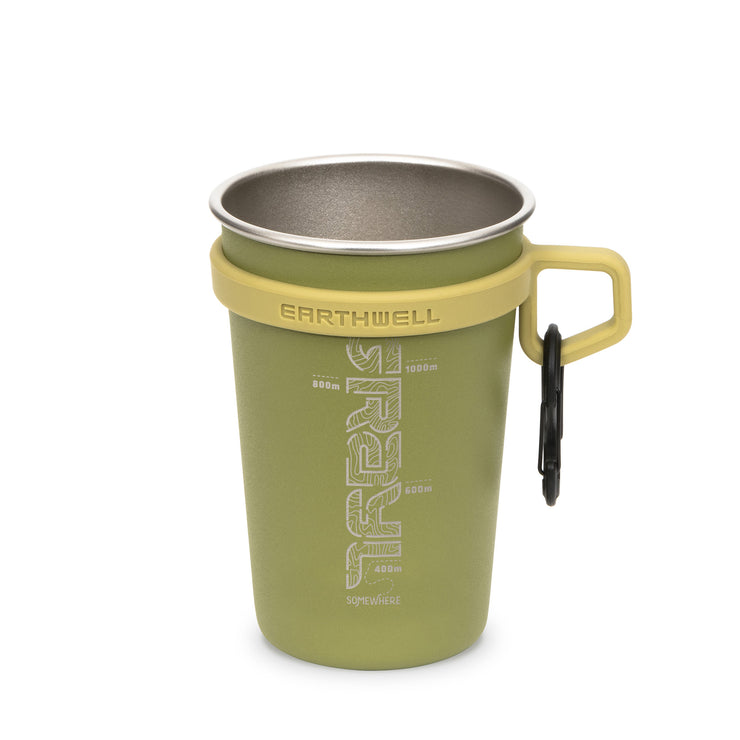 Earthwell® xGrayl Camp Cup / Standard View / Sequoia Pine