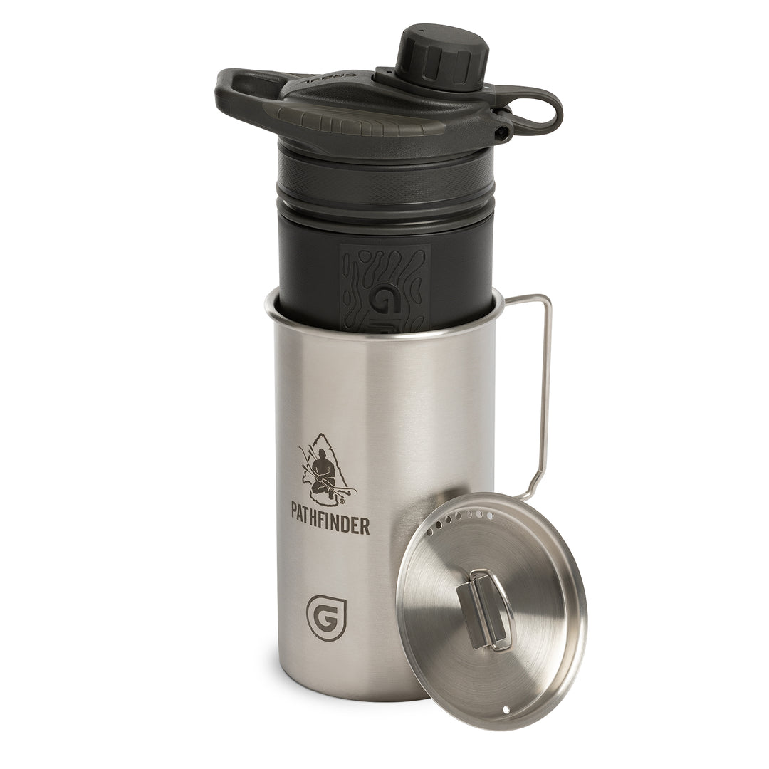 Pathfinder Stainless Cup and Lid Set 48oz